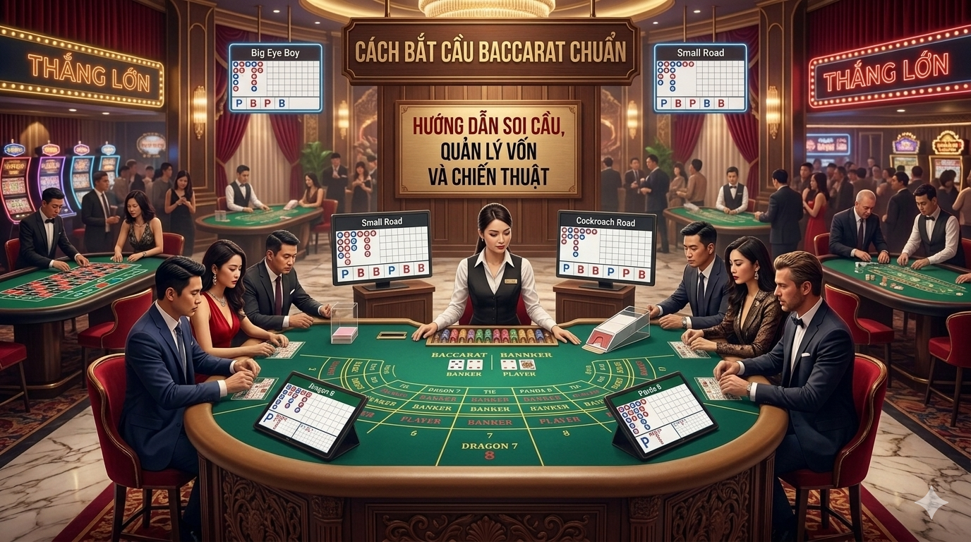 cách bắt cầu baccarat chuẩn